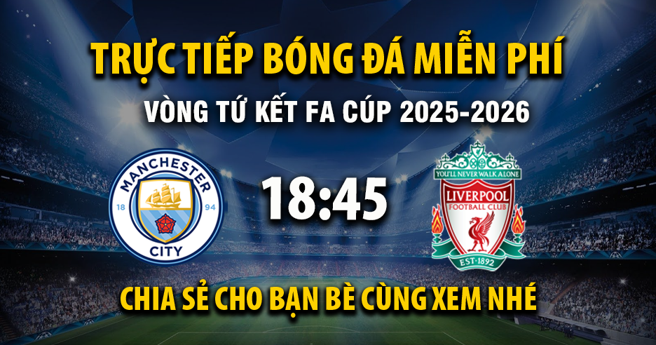 Manchester City vs Liverpool match graphic